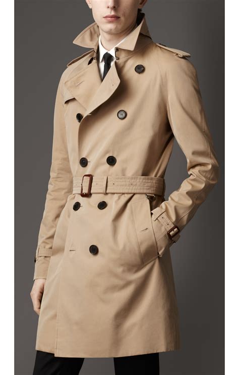 trench homme burberry